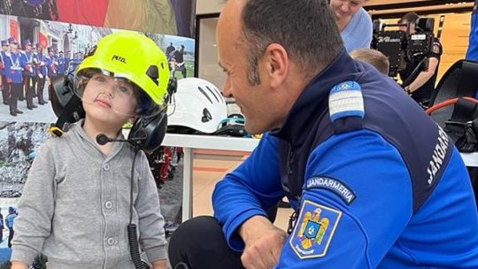 Jandarmii montani și pompierii, prezenți la Festivalul de Știință și Tehnologie