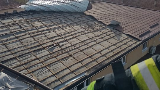 Incidente provocate de vântul puternic în Făgăraș