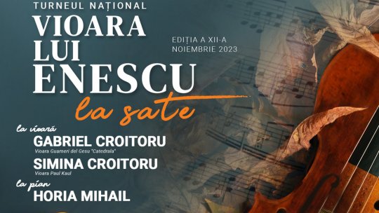 Turneul național "Vioara lui Enescu" ajunge la Brașov