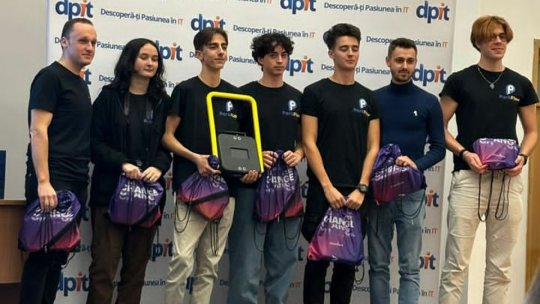 Încă un premiu pentru elevii Colegiului Național "Grigore Moisil" din Brașov