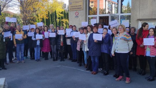 Protestul angajților CAS Brașov s-a încheiat!