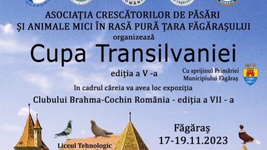 Invitație. Cele mai frumose exemplare de găini, raţe, gâşte, porumbei şi iepuri, la "Cupa Transilvaniei"