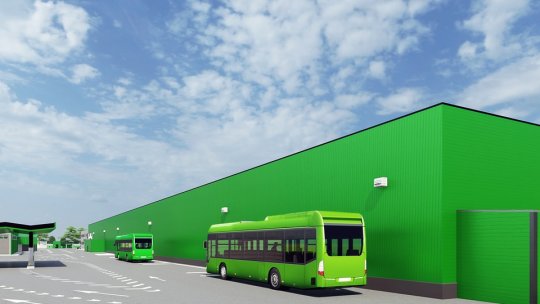 Brașovul va avea cel mai mare garaj pentru autobuze electrice