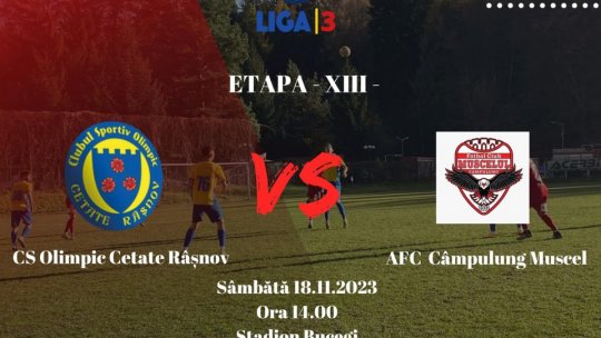 Liga 3. Derby la Râșnov