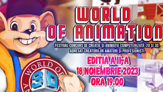 Gala de Premiere a Concursului Național "World Of Animation", la Reduta