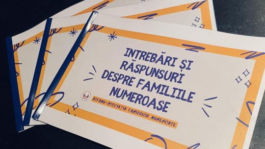 Familiile numeroase au nevoie de mai multă susţinere din partea statului, spun membrele ASFANU