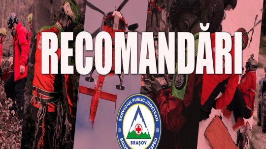 Salvamont Brașov vine cu recomandări pentru iubitorii drumețiilor pe munte la început de sezon rece