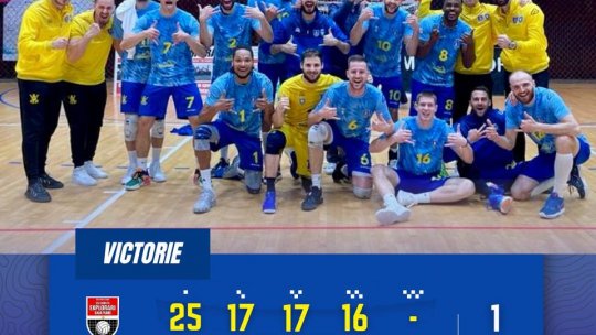 Volei masculin. Corona Brașov, victorie la Baia Mare