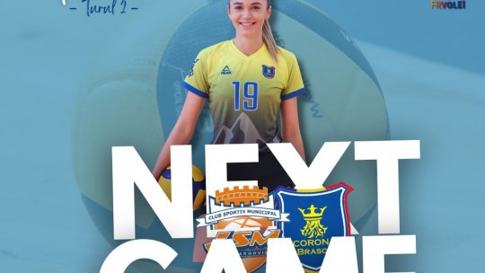 Volei feminin. Corona Brașov, meci la Târgoviște în Cupa României