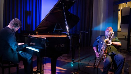 Alex Harding și Lucian Ban, sâmbătă, la Chamber Jazz