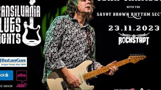 Unul dintre cei mai apreciați chitariști de blues din lume ajunge la Brașov