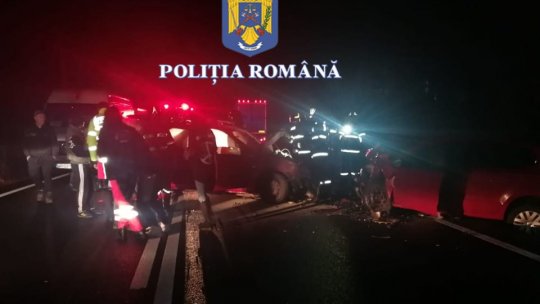 Trafic îngreunat pe DN1, între Predeal și Brașov, în urma unui accident cu 4 victime