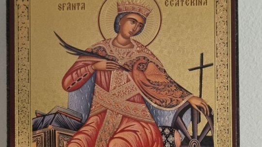 Azi o sărbătorim pe Sfânta Ecaterina de la Alexandria
