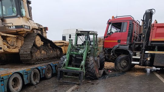 Accident rutier pe DN 13, în Rupea