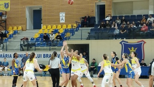 Olimpia CSU Brașov a pierdut meciul cu Baschet UAV Arad