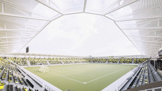 Au apărut primele imagini cu noul stadion al Brașovului