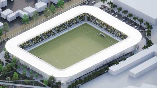 Câte locuri de parcare va avea noul stadion al Brașovului și care este sursa de finanțare?