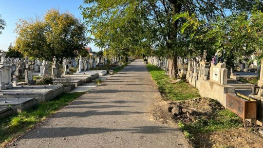 Primăria... de la cimitir