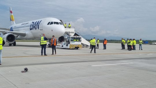 Dan Air a operat, astăzi, ultima cursă de pe Aeroportul Internațional Brașov- Ghimbav