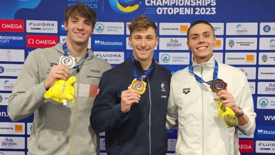 David Popovici a câștigat o medalie de bronz la Campionatul European