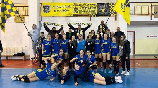 Handbal: Victorii pentru junioarele de la Corona Brașov