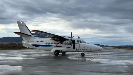 VIDEO Primul avion de mici dimensiuni, pentru zboruri interne, prezentat Consiliului Județean Brașov