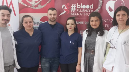 Campanie de donare de sânge organizată de studenții de la Facultatea de Medicină