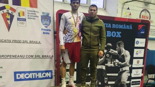 Pugilistul Marcel Nistreanu, campion național la box pentru seniori