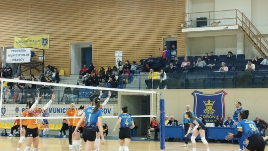 Corona Brașov - CSM București, în weekend, în cadrul etapei a 11-a a Diviziei A1 de volei feminin