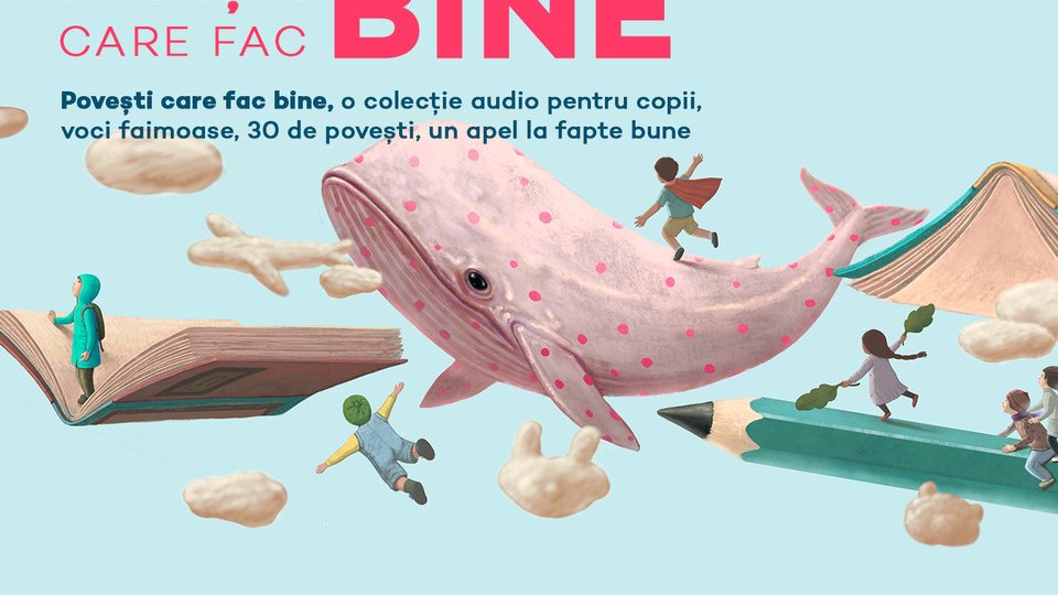 "Povești care fac bine", audiobook lansat de SOS Satele Copiilor