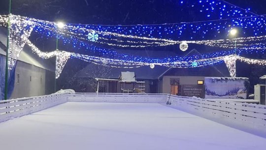A fost inaugurat patinoarul din Vama Buzăului