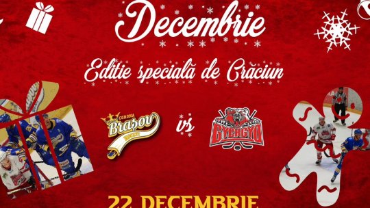 Eveniment special de Crăciun, vineri seara, la Patinoarul Olimpic