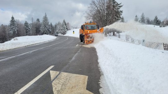 Ninsori abundente în centrul țării