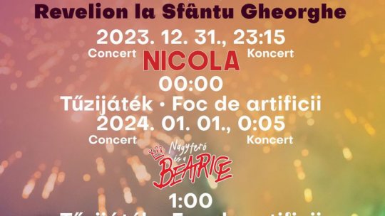 Nicola va susține un concert, în noaptea de Revelion, la Sfântu Gheorghe