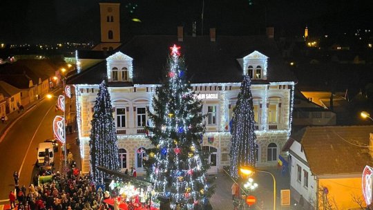 Start sărbătorilor de iarnă, la Săcele