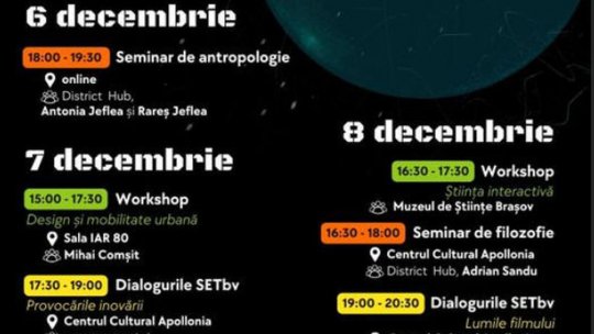 Documentare creative, săptămâna aceasta, la Brașov