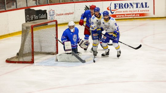 Hochei. Corona Brașov, 6 puncte din dubla cu CSM Galați