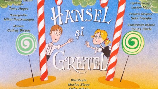 "Hansel și Gretel" și "Scufița Roșie", la Teatrul pentru copii Arlechino, în weekend