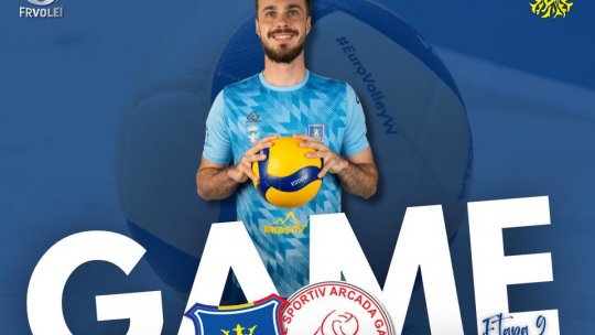 Corona Brașov întâlnește Arcada Galați, astăzi, în Divizia A1 de volei masculin