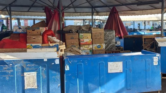 Piețele din Brașov, pustii din cauza gerului