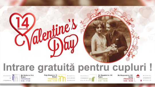 Filialele Muzeului de Etnografie pot fi vizitate gratuit, de cupluri, pe 14 februarie