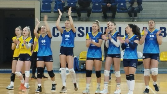 Echipa de volei a Coronei a urcat pe primul loc în clasamentul seriei Vest din Divizia A2