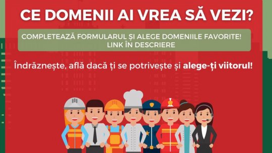 Elevi de liceu, ajutați de colegi să se orienteze în carieră