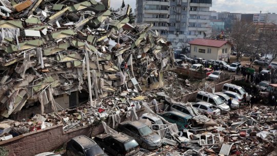 Centru de colectare a ajutoarelor pentru Turcia și Siria, pe strada Iuliu Maniu