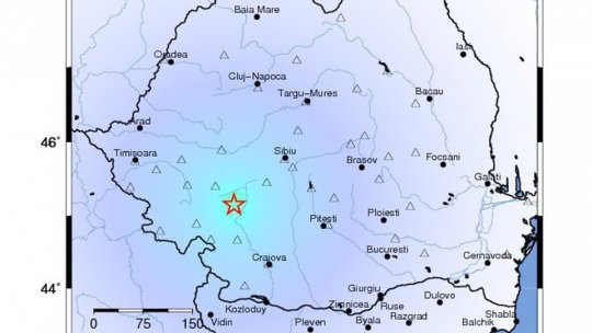 Nu au fost înregistrate pagube materiale însemnate sau victime în urma cutremurului din această după-amiază