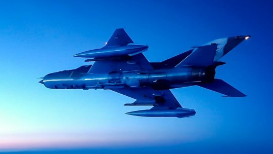 Forţele Aeriene monitorizează permanent, în cooperare cu forţele aliate, spaţiul aerian naţional, transmite MApN