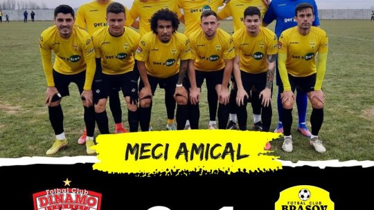 FC Brașov a pierdut amicalul cu Dinamo București