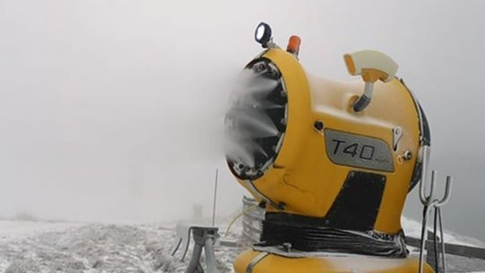 Starea pârtiilor este bună, în Postăvaru. Funcționează și tunurile de producere a zăpezii artificiale