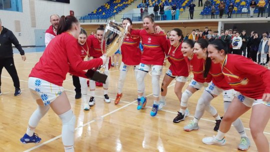 CSU Brașov a câștigat titlul național în Campionatul de baschet feminin sub 19 ani