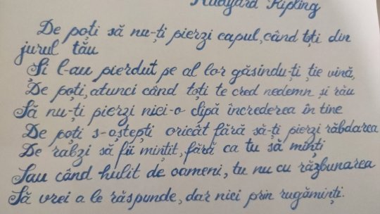 Concurs de caligrafie pentru elevii brașoveni